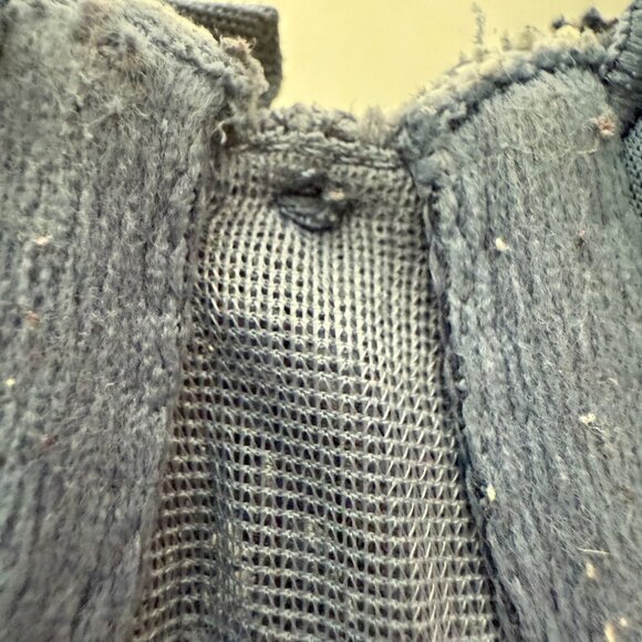 Victorias Secret Body By Victoria Lace Bra 38B Blue Mesh Lined Demi Adjustable - Picture 14 of 16